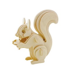 Squirrel 3D Wooden Puzzle
